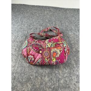 vera bradley crossbody Pink, multicolor‎ Floral Quilted purse medium